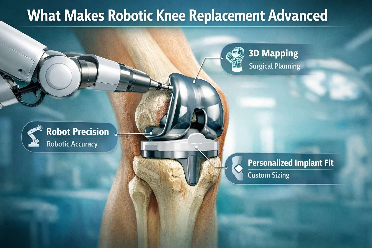 Robotic-Assisted Knee Replacement