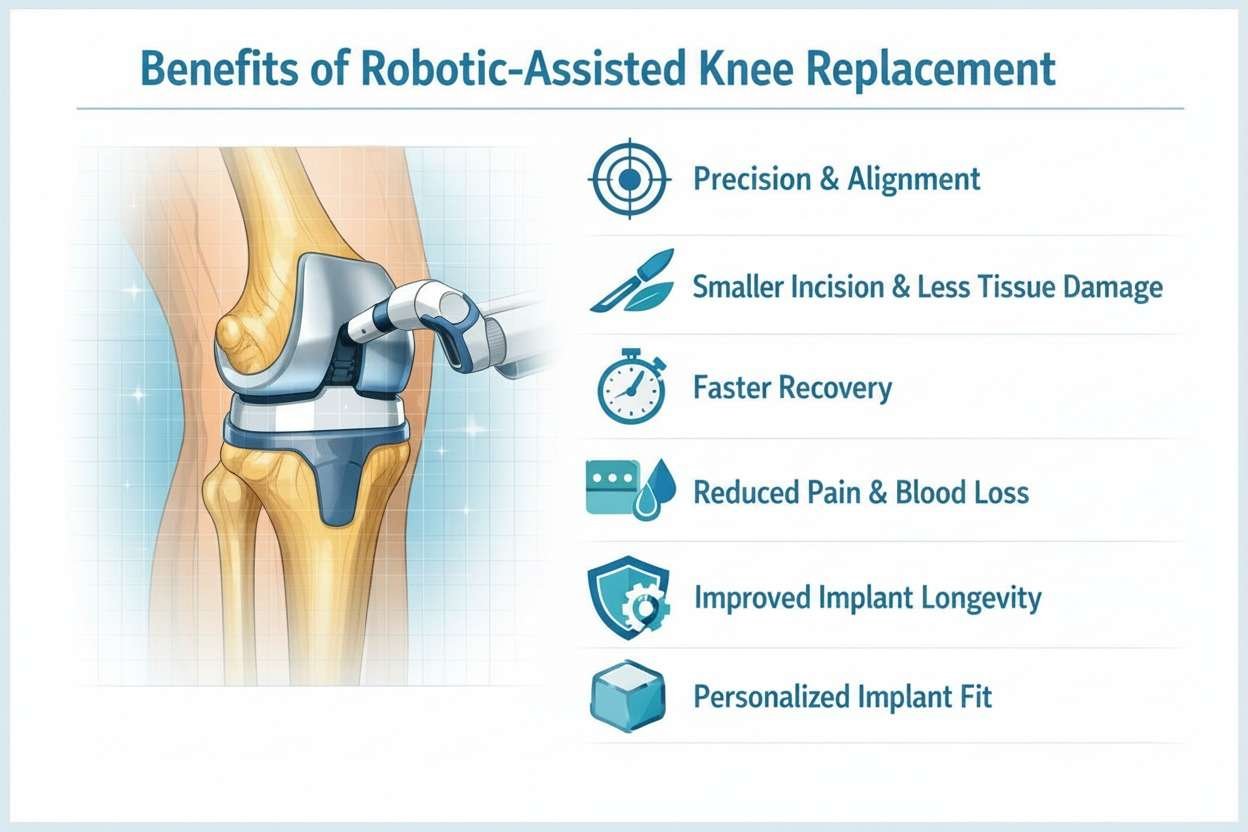 Benefits of Robotic-Assisted Knee Replacement