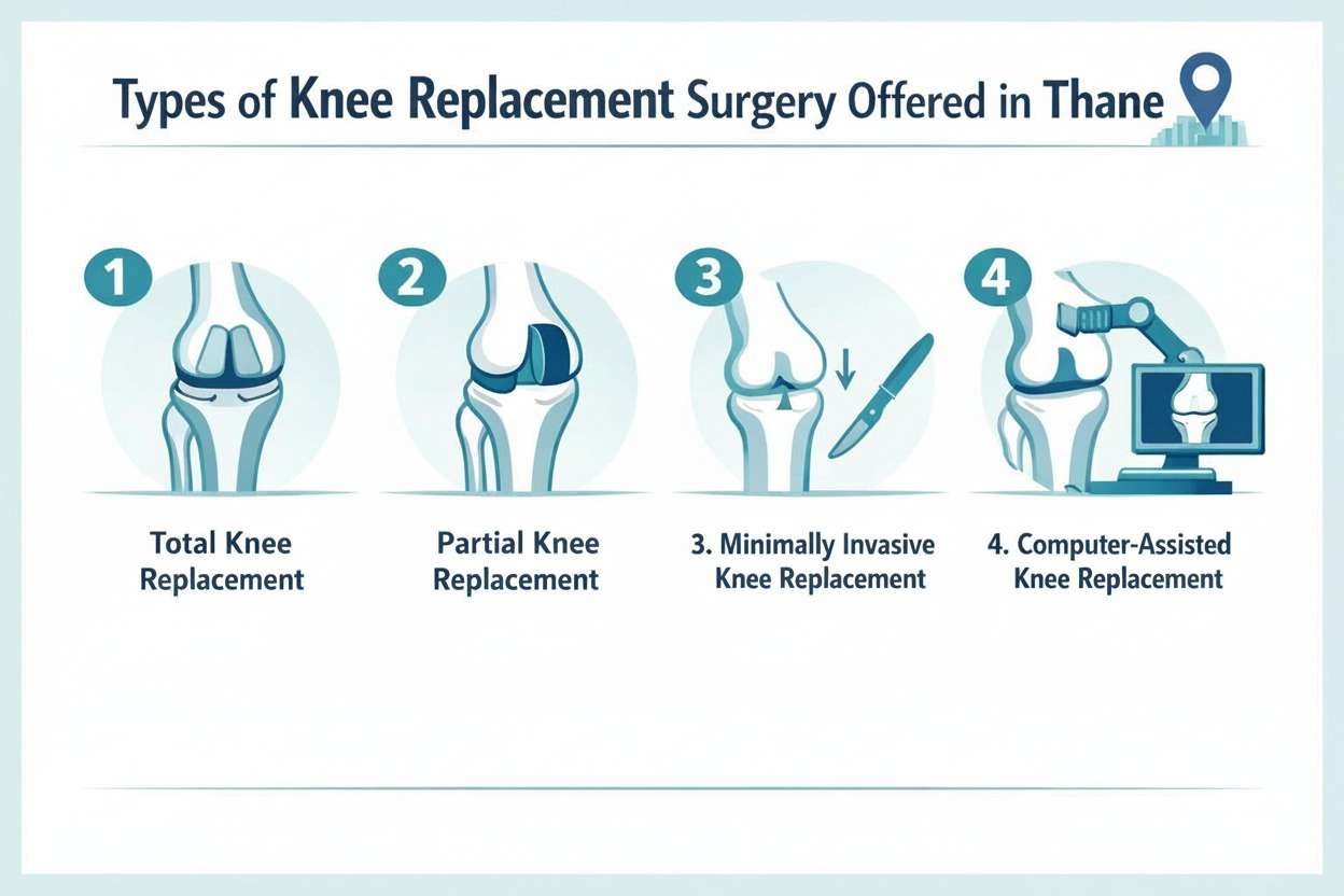 Knee Replacement Surgery Offered in Thane