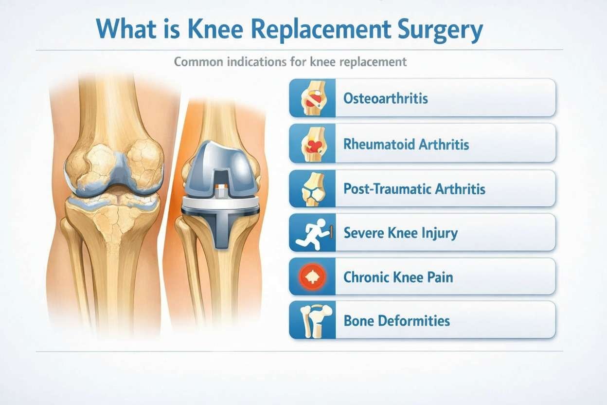 Knee Replacement Surgery Offered in Thane