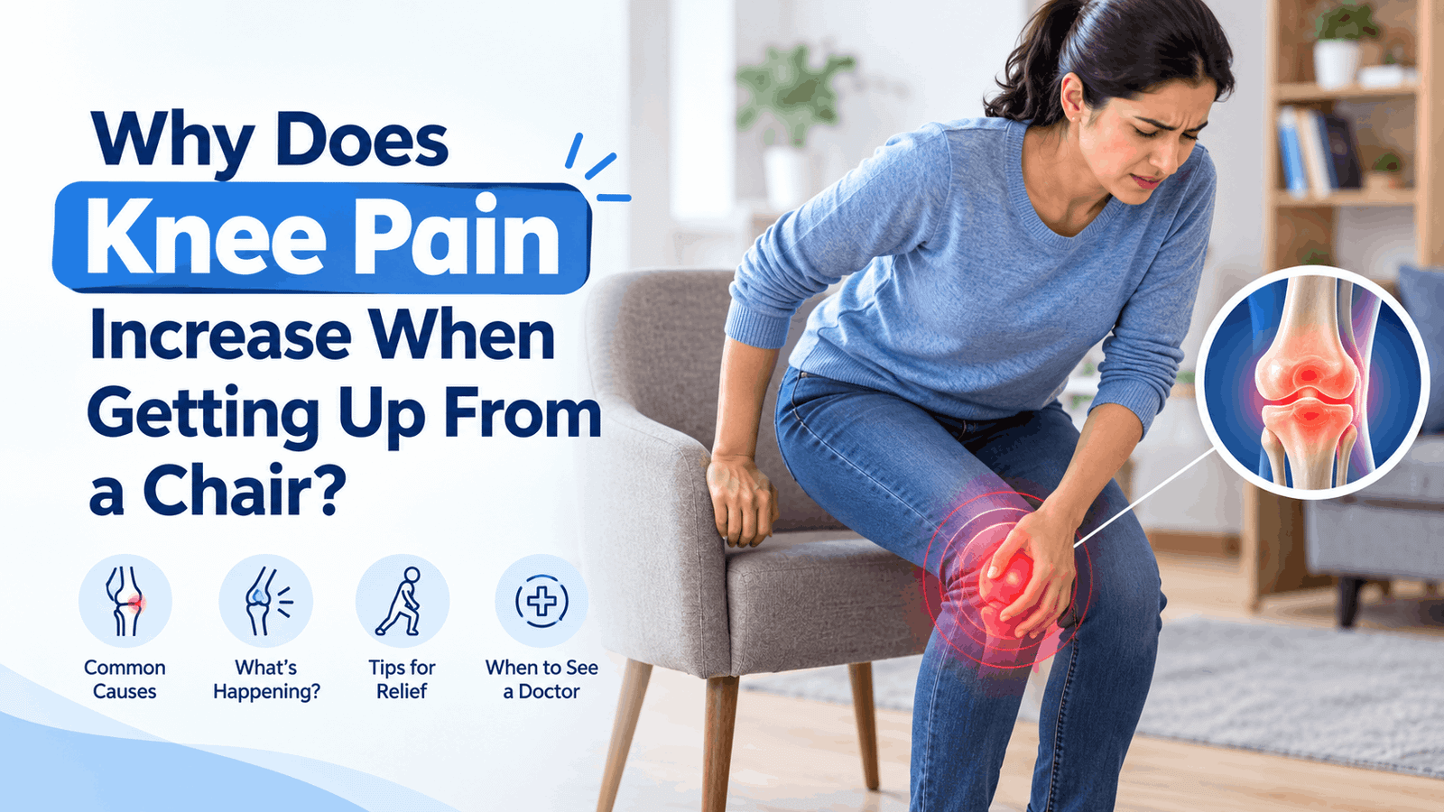 Why Does Knee Pain Increase When Getting Up From a Chair?